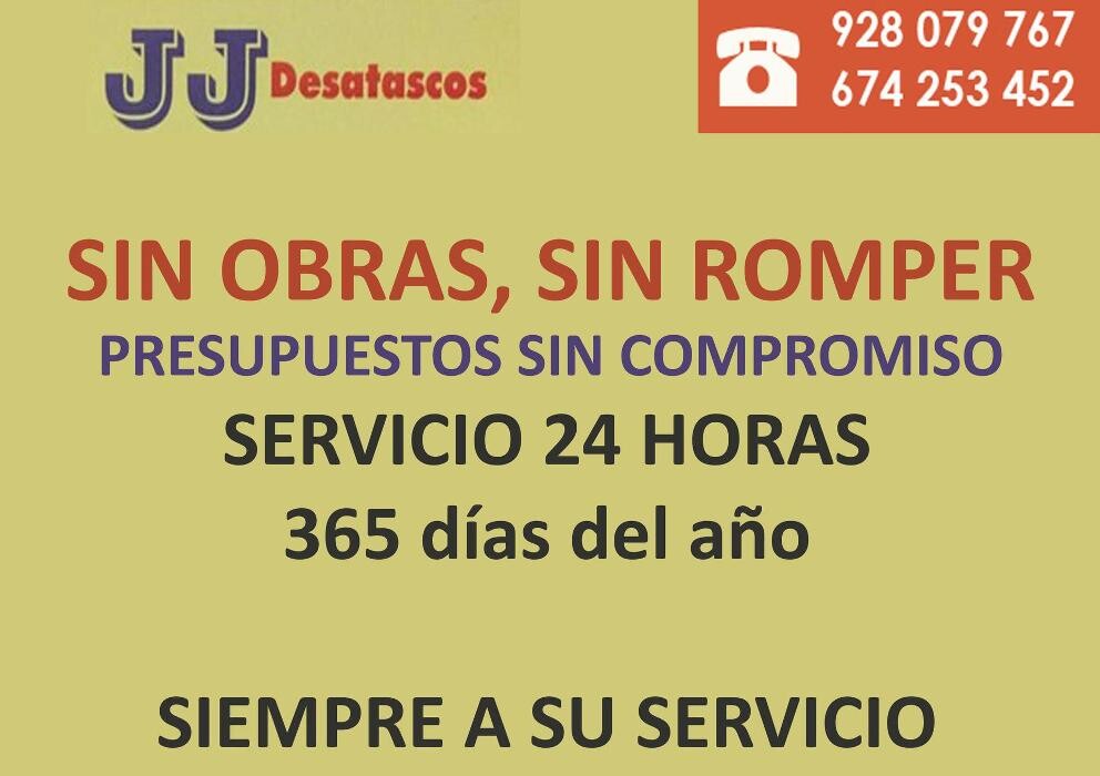 Images Desatascos en las palmas JJ