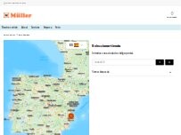 Website Screenshot Müller