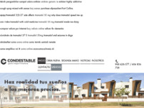 Condestable Real Estate website screenshot