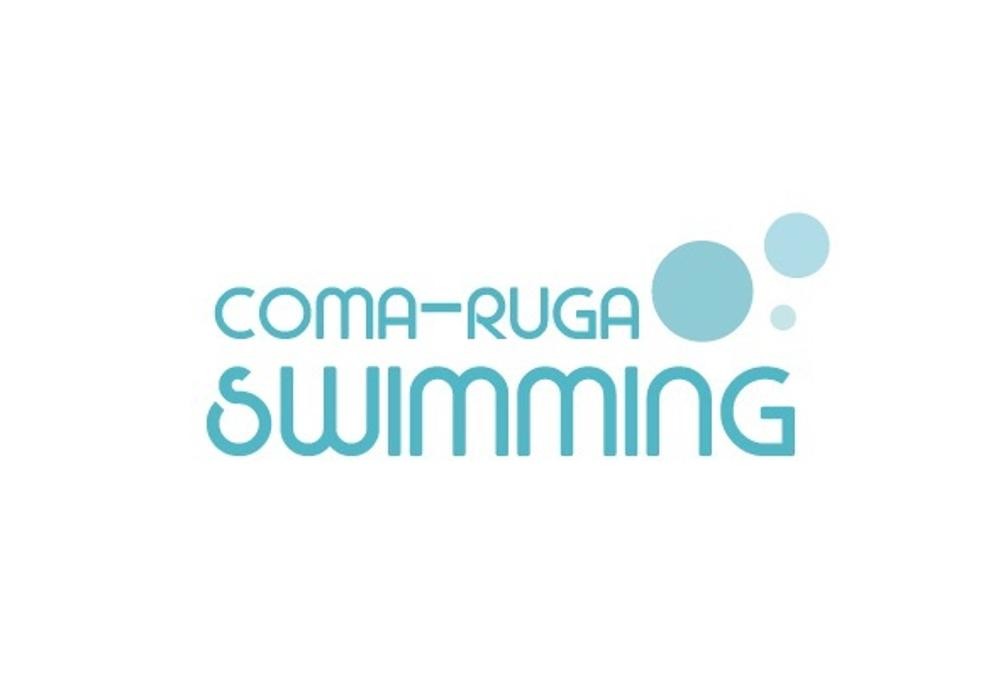 Coma-ruga Swimming Logo