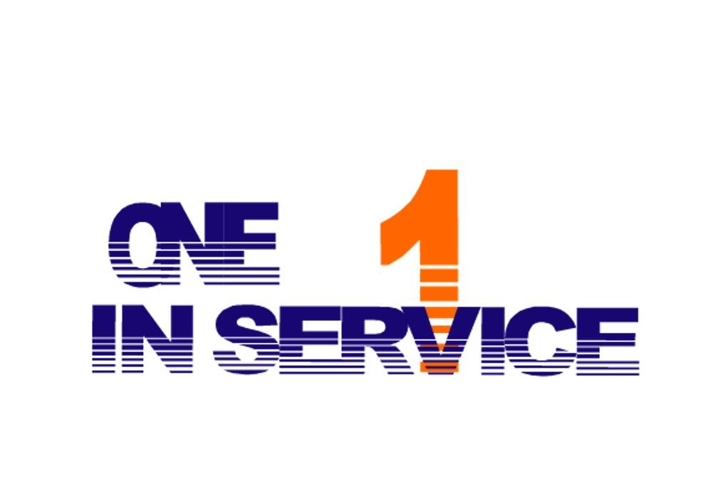 ONE IN SERVICE Logo