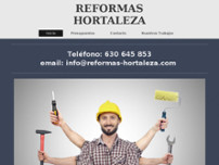 Reformas Hortaleza website screenshot