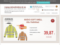 ROPAYCALZADOLABORAL.ES website screenshot