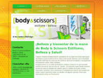 Body&Scissors website screenshot