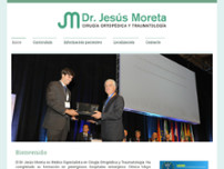 Screenshot for http://drjesusmoreta.es