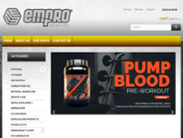 EMPRONUTRITION website screenshot