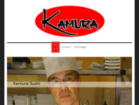 Kamura Sushi website screenshot