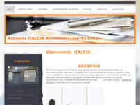ASESORIA GALCIA ADMINSTRACION DE FINCAS website screenshot
