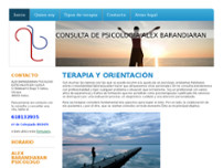 Consulta psicología Alex Barandiaran website screenshot