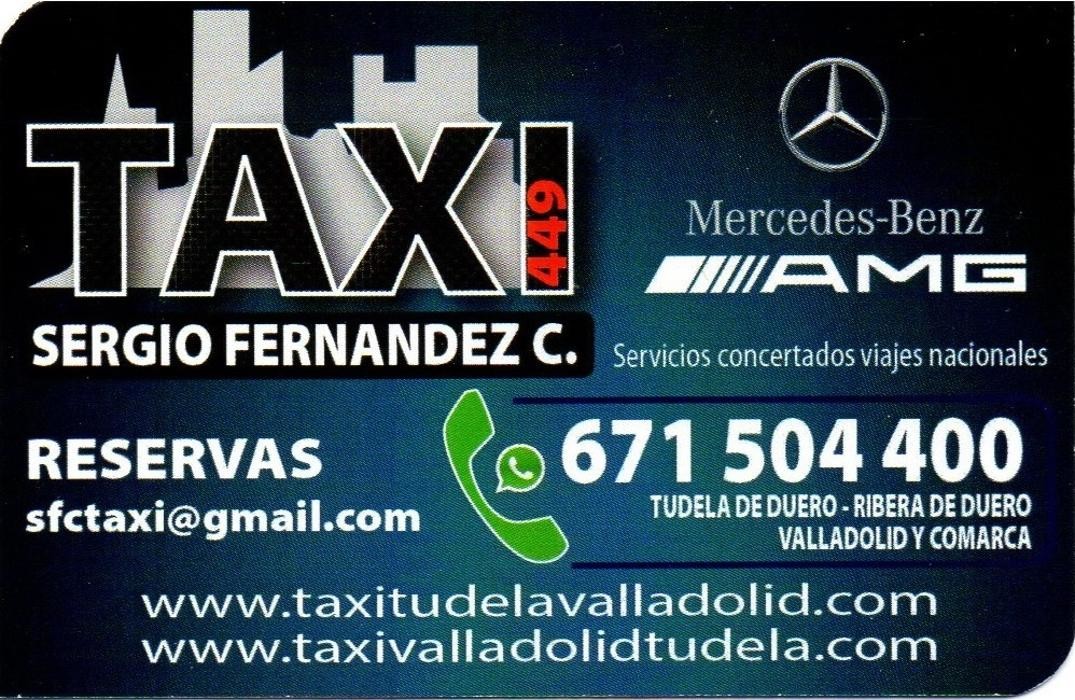 Images TAXI,TUDELA DE DUERO,RIBERA DEL DUERO,VALLADOLID y PROVINCIA
