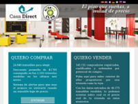 Inmobiliaria casa direct website screenshot