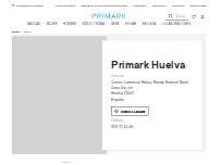 Website Screenshot Primark