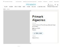 Website Screenshot Primark