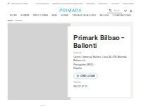 Website Screenshot Primark