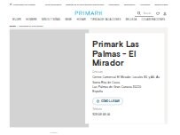 Website Screenshot Primark