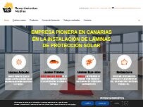 Website Screenshot Revestimientos Medina