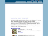 Mil Palmeras de Campoamor website screenshot