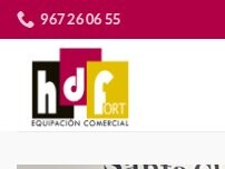 Website Screenshot Hdfort Equip