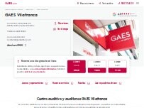 Website Screenshot GAES Vilafranca