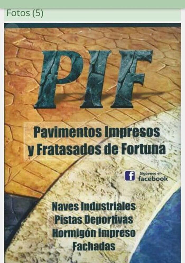 PAVIMENTOS IMPRESOS Y FRATASADOS DE FORTUNA Logo