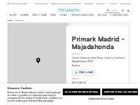 Website Screenshot Primark