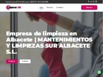 Website Screenshot Limpiezas Sur