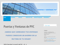 TECNOSANCHEZ S.L. website screenshot