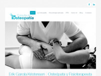 OSTEOKLINIK website screenshot