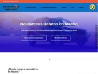 Website Screenshot Neumáticos Porpoco