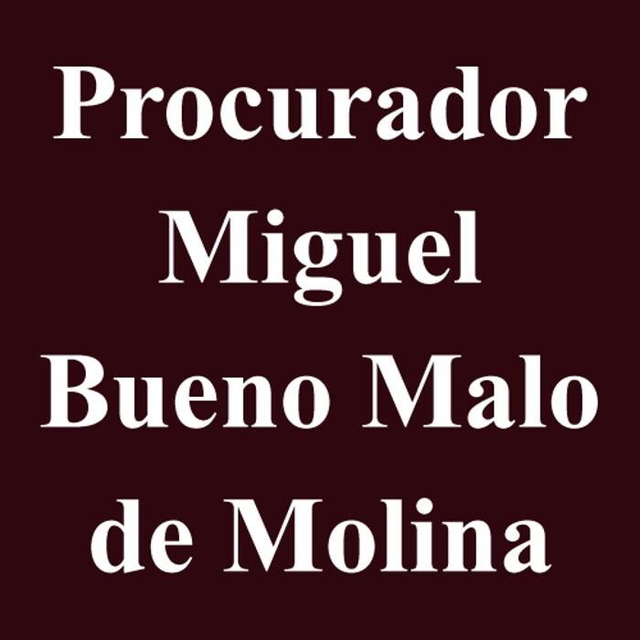 Procurador Miguel Bueno Malo de Molina Logo