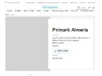Website Screenshot Primark