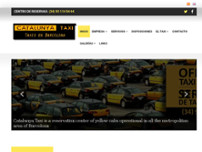 Catalunya Taxi website screenshot