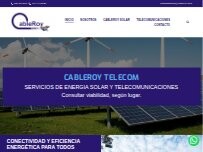 Website Screenshot Cableroy Telecom