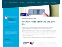 Instalaciones Térmicas del Sur SL website screenshot