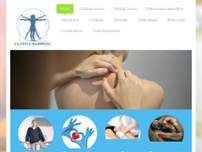 Screenshot for http://www.clinicabarron.es/