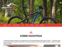 Nevada Bike website screenshot