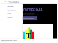 Tunyntegral website screenshot