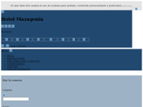 HOTEL MAZAGONIA Y RESTAURANTE MEDANO website screenshot