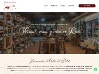 Website Screenshot Celler Del Pallol