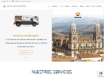 Website Screenshot Distribución De Gasoleo A Domicilio
