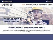 Website Screenshot Construcciones y Reformas Jecar SC