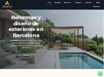 Website Screenshot Obra Fácil - Reforma de exteriores en Barcelona