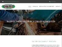 Website Screenshot Taller de Chapa y Pintura José Vazquez