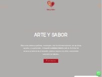Website Screenshot Arte y Sabor