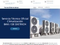 Website Screenshot Tecno Oriente Astur S.L
