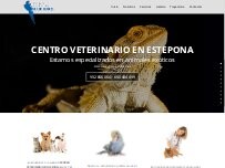 Website Screenshot Centro Veterinario Blue Bird