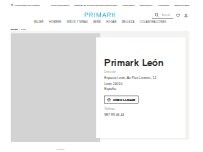 Website Screenshot Primark