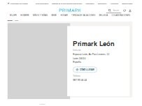 Website Screenshot Primark