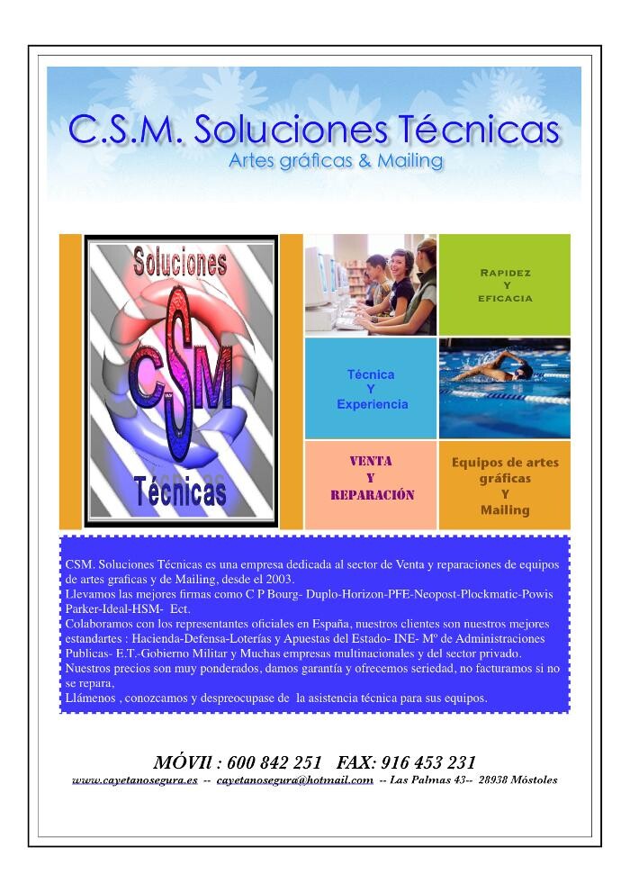 Images CSM Soluciones Técnicas