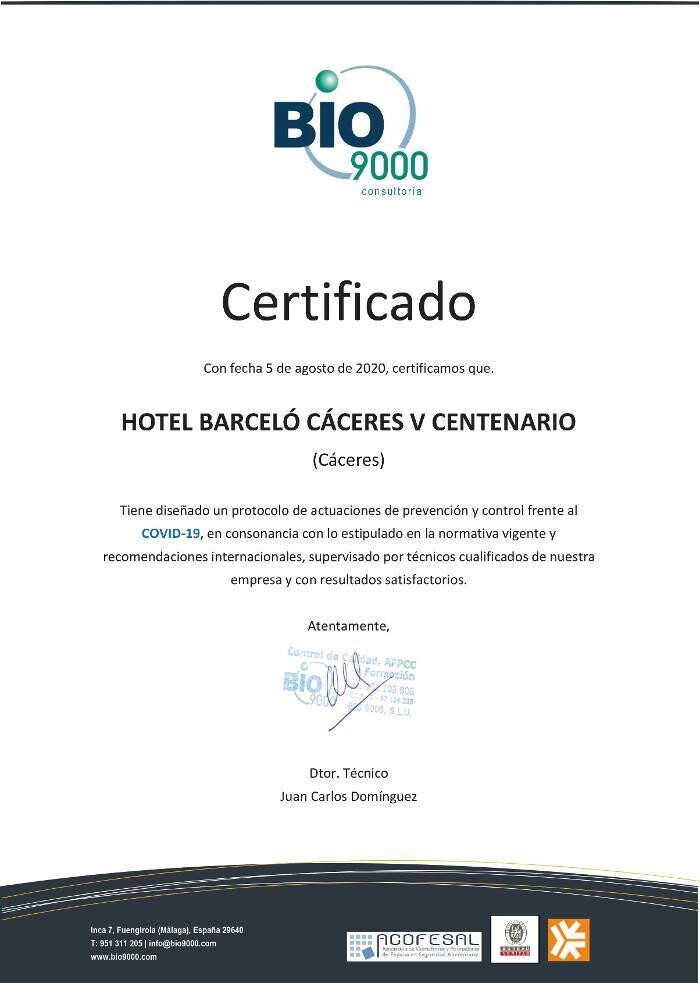 Images Barceló Cáceres V Centenario